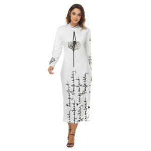 "Perfectly Imperfect " Maxi, Bodycon, Dress